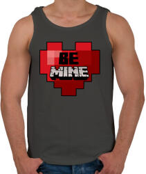 printfashion Be Mine - Férfi atléta - Sötétszürke (4288563)