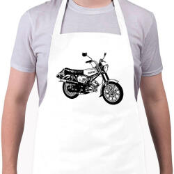 printfashion simson - Kötény - Fehér (12751367)