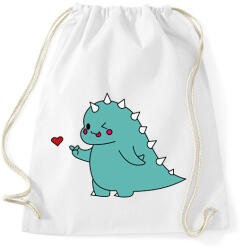 printfashion Dino love - fiú - Sportzsák, Tornazsák - Fehér (15583613)