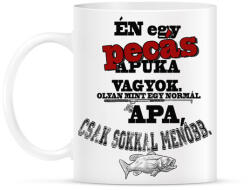 printfashion Pecás apuka - Bögre - Fehér (788978)