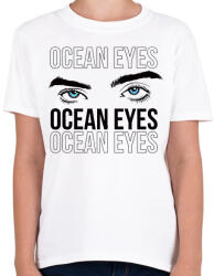 printfashion Oceana eyes - Gyerek póló - Fehér (1983995)