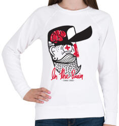 printfashion Agyas - Női pulóver - Fehér (52752)