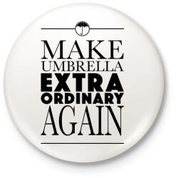 printfashion Umbrella Academy - Kitűző, hűtőmágnes - Fehér (4281846)