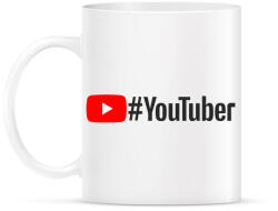 printfashion Youtuber - Bögre - Fehér (2321131)