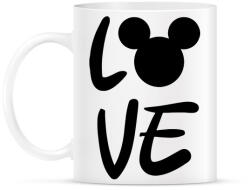 printfashion Love Mickey - Bögre - Fehér (791141)