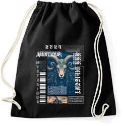 printfashion Capicorn - Streetwear style - Sportzsák, Tornazsák - Fekete (15696960)
