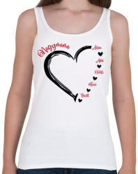 printfashion Nagymama és unokák - Női atléta - Fehér (13294305)