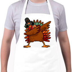 printfashion Dabbing pulyka - Kötény - Fehér (4904244)