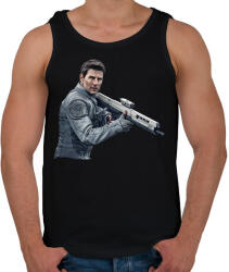 printfashion Tom Cruise - Férfi atléta - Fekete (2368076)