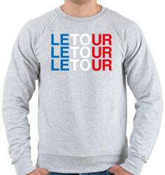 printfashion Le Tour - Férfi pulóver - Sport szürke (522133)