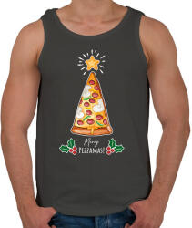 printfashion Merry Pizzamas fehér - Férfi atléta - Sötétszürke (5765232)