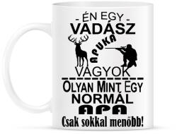 printfashion Vadász apuka - Bögre - Fehér (1824917)