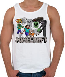 printfashion Minecraft karakterek - Férfi atléta - Fehér (2179190)