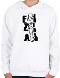 printfashion Ez a trinyó - Gyerek kapucnis pulóver - Fehér (16523332)