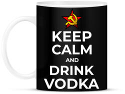 printfashion DRINK VODKA - Bögre - Fekete (10357383)