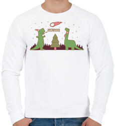 printfashion Santaaa! - Férfi pulóver - Fehér (14921080)