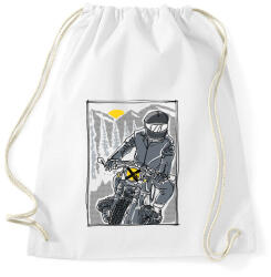printfashion Száguldás - Sportzsák, Tornazsák - Fehér (310171)
