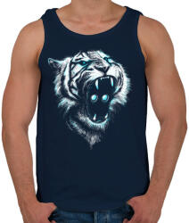 printfashion Befolyás ereje - Férfi atléta - Sötétkék (140867)