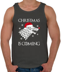 printfashion Christmas is coming! - Férfi atléta - Sötétszürke (449767)