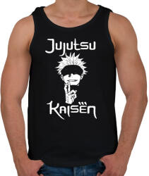printfashion Jujutsu Kaisen Gojo - Férfi atléta - Fekete (16495702)
