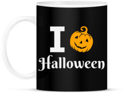printfashion I love Halloween 3 - Bögre - Fekete (9531290)