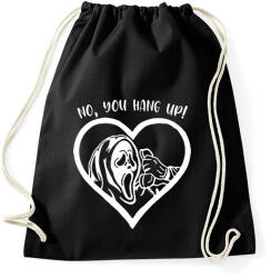 printfashion No, you hang up! - Sportzsák, Tornazsák - Fekete (7853969)
