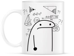 printfashion Matek borzalmai - fekete - Bögre - Fehér (14157690)