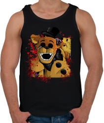 printfashion golden freddy - Férfi atléta - Fekete (15146774)