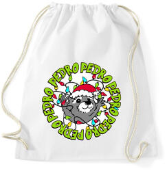 printfashion Karácsony Pedro xmas - Sportzsák, Tornazsák - Fehér (16846347)