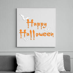 printfashion Happy Halloween - Vászonkép - Fehér (6627986)