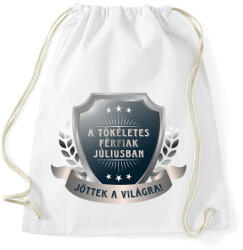 printfashion A tökéletes férfiak július - Sportzsák, Tornazsák - Fehér (6054702)
