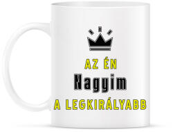 printfashion Az én nagyim - Bögre - Fehér (3616971)