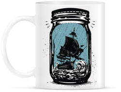 printfashion Csapdában - Bögre - Fehér (787603)