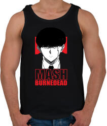 printfashion Mashle Mash Burnedead - Férfi atléta - Fekete (16585534)