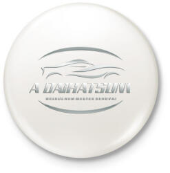 printfashion A daihatsum nélkül - Kitűző, hűtőmágnes - Fehér (6127792)