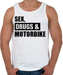printfashion SDM - Férfi atléta - Fehér (2240715)