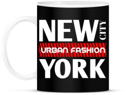 printfashion New York City - Bögre - Fekete (4387535)