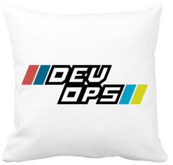 printfashion DEVOPS - Párnahuzat, Díszpárnahuzat - Fehér (3920069)