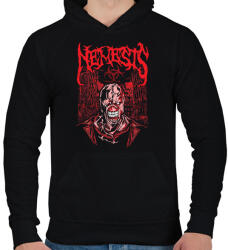 printfashion Nemesis - Férfi kapucnis pulóver - Fekete (2258135)