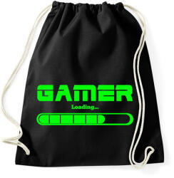 printfashion Gamer loading. . - Sportzsák, Tornazsák - Fekete (5308154)
