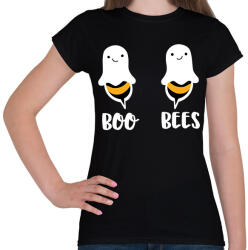 printfashion Boo Bees - Női póló - Fekete (16680211)