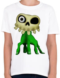 printfashion Medievil - Gyerek póló - Fehér (1909801)