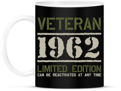 printfashion Veteran_1962 - Bögre - Fekete (7703995)