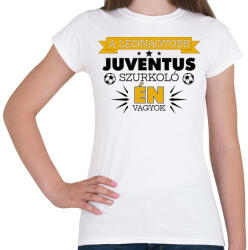 printfashion Juventus szurkoló - Női póló - Fehér (10862814)