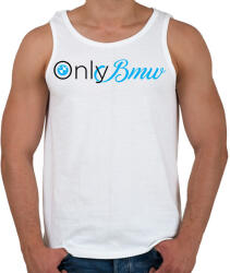 printfashion OnlyBmw - Férfi atléta - Fehér (16747666)