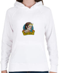 printfashion Sam - Női kapucnis pulóver - Fehér (2543665)
