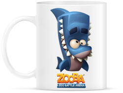 printfashion Zooba - Finn - Bögre - Fehér (4603058)