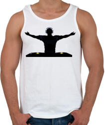 printfashion Dj - Férfi atléta - Fehér (4445835)