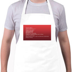 printfashion Media Offline - Kötény - Fehér (5247739)