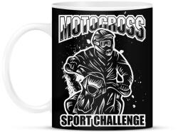 printfashion Motocross - Bögre - Fekete (13889299)